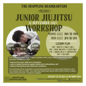 Junior JiuJitsu Workshop