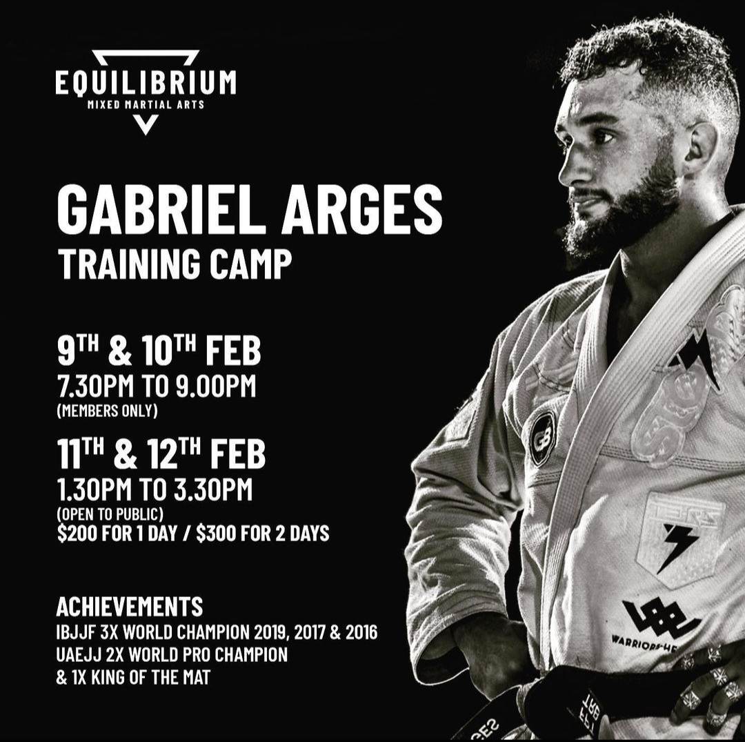 Gabriel Arges Training Camp